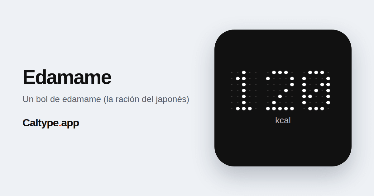 Compartir: Edamame