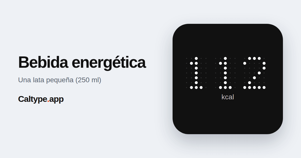 Compartir: Bebida energética