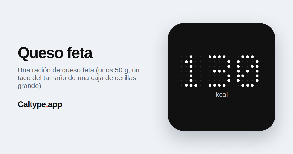 Compartir: Queso feta