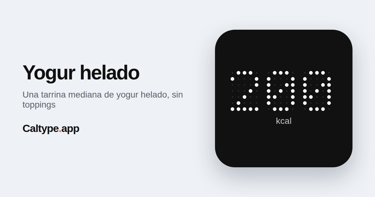 Compartir: Yogur helado