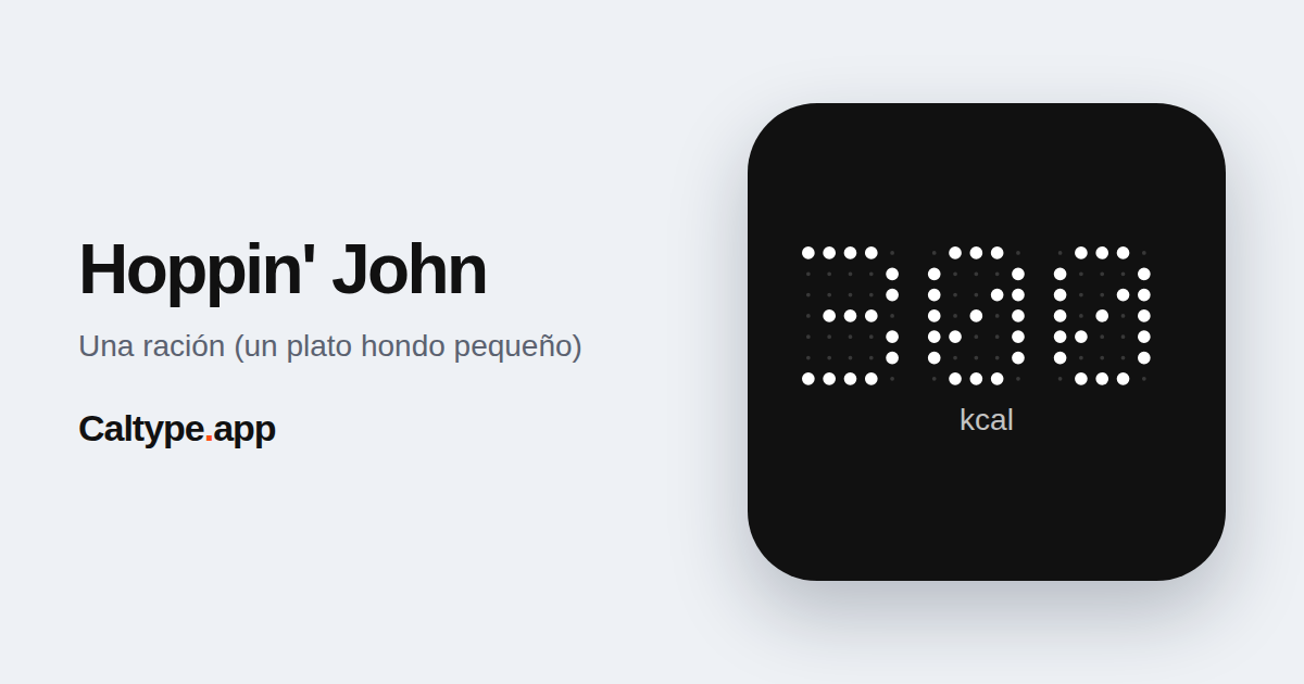 Compartir: Hoppin' John