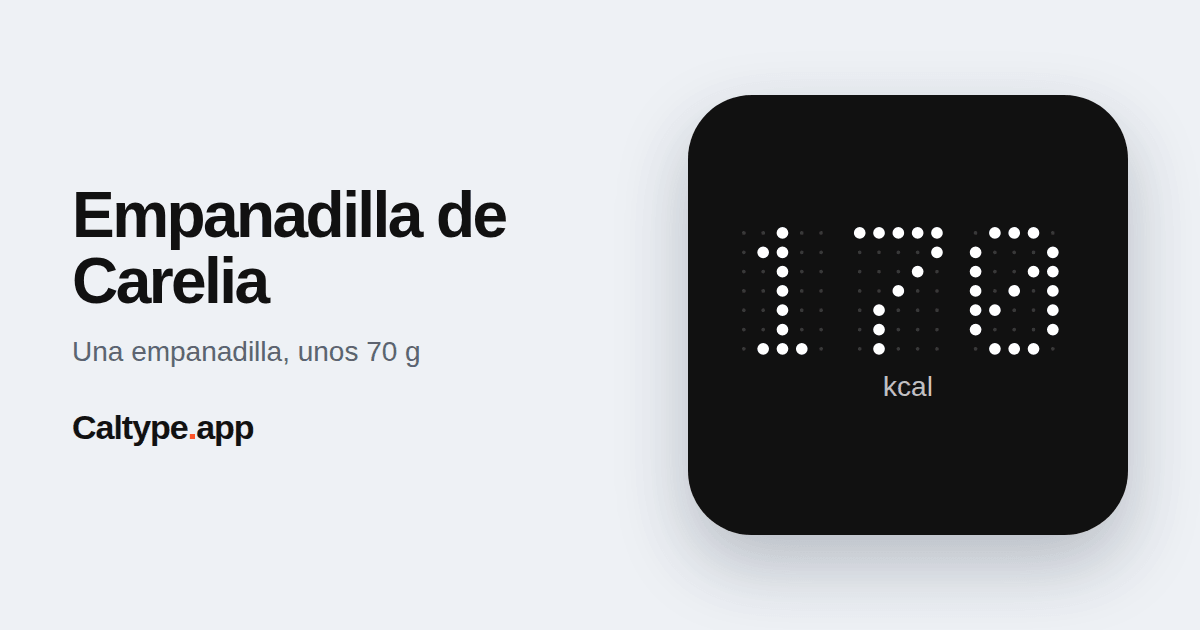 Compartir: Empanadilla de Carelia