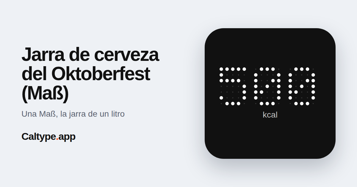 Compartir: Jarra de cerveza del Oktoberfest (Maß)