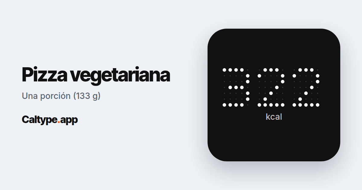 Compartir: Pizza vegetariana