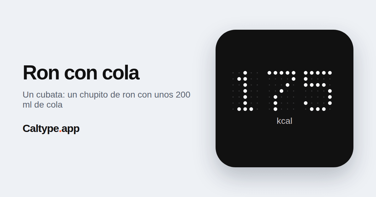 Compartir: Ron con cola