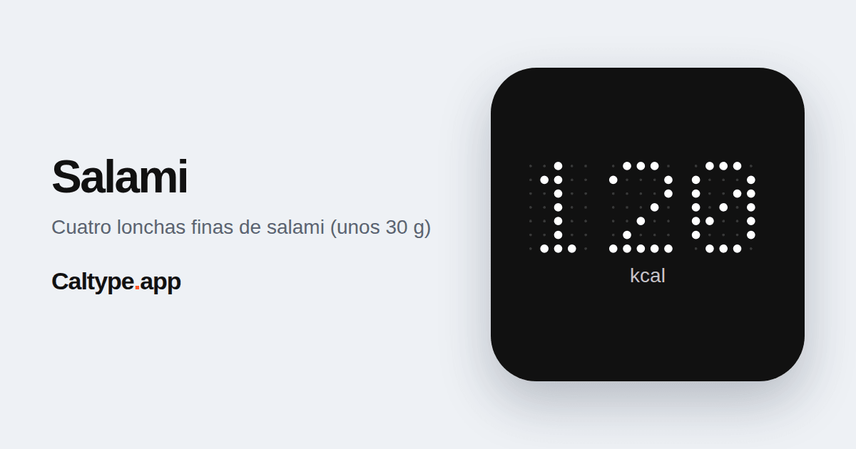 Compartir: Salami