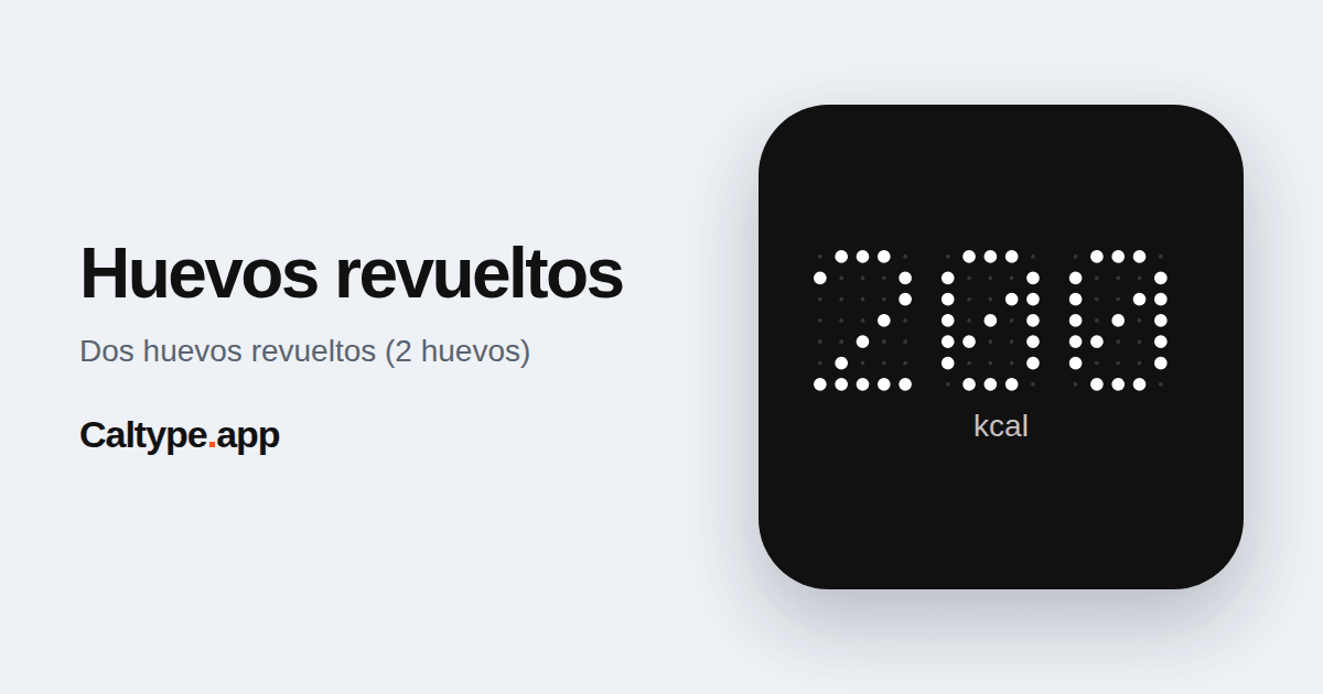Compartir: Huevos revueltos