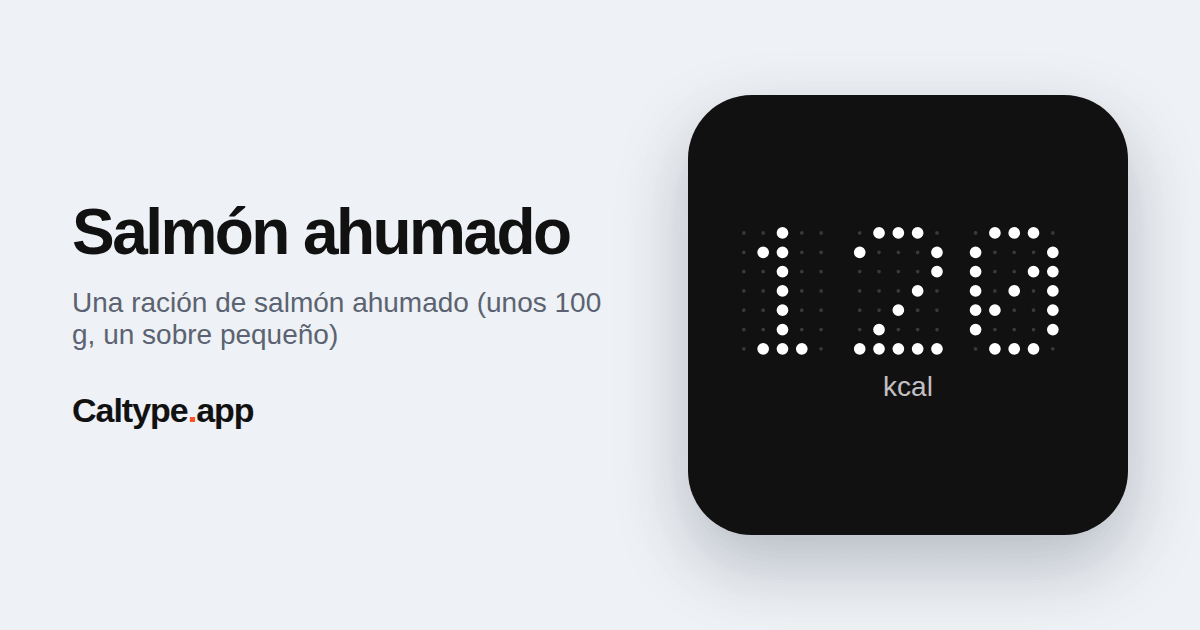 Compartir: Salmón ahumado