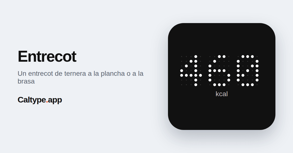 Compartir: Entrecot