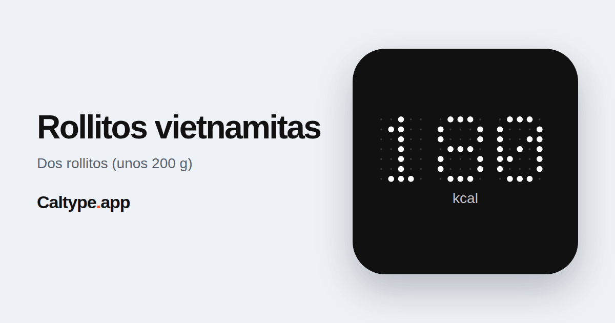 Compartir: Rollitos vietnamitas
