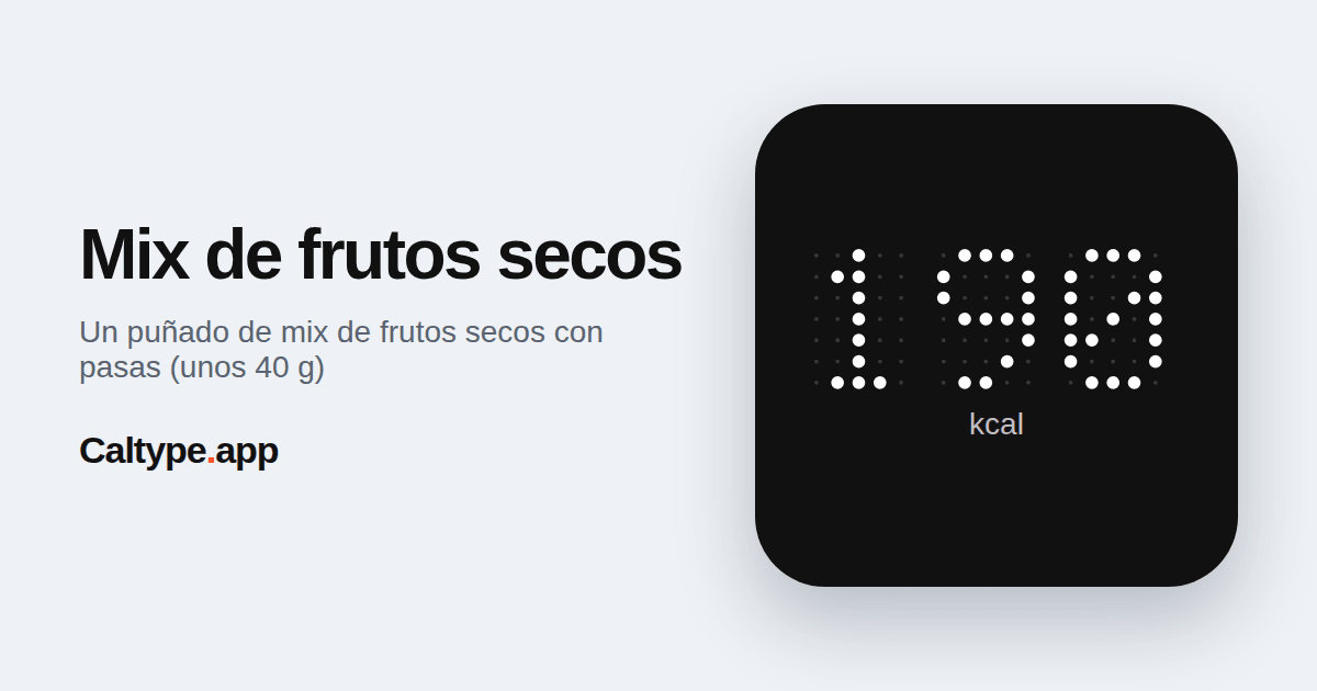Compartir: Mix de frutos secos