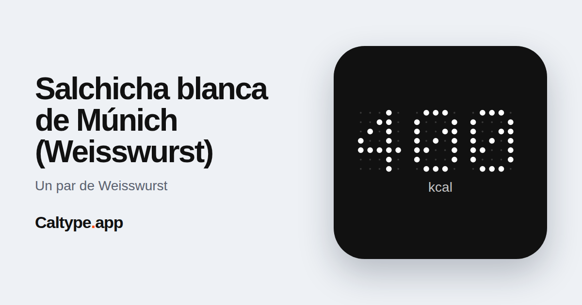 Compartir: Salchicha blanca de Múnich (Weisswurst)