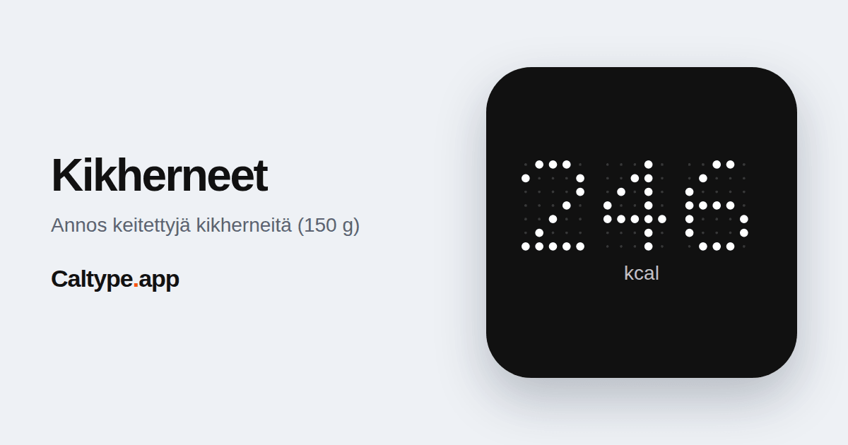 Jaa: Kikherneet