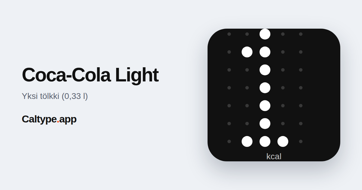 Jaa: Coca-Cola Light