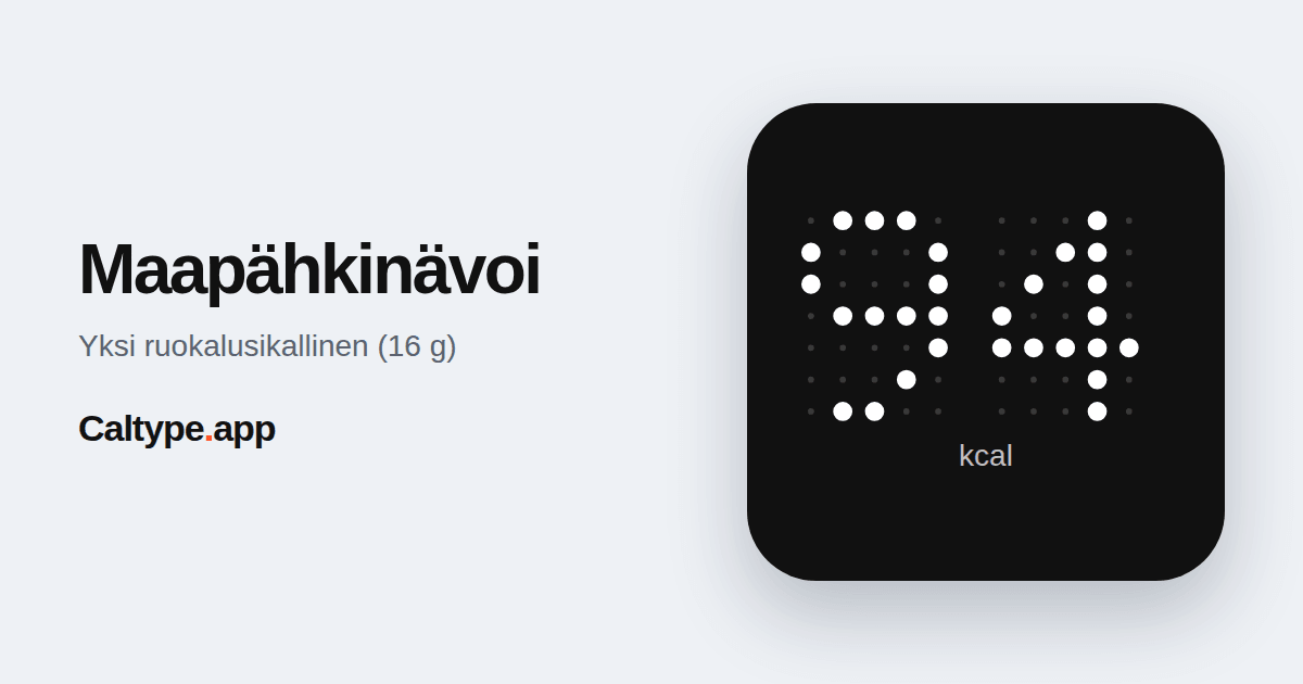 Jaa: Maapähkinävoi