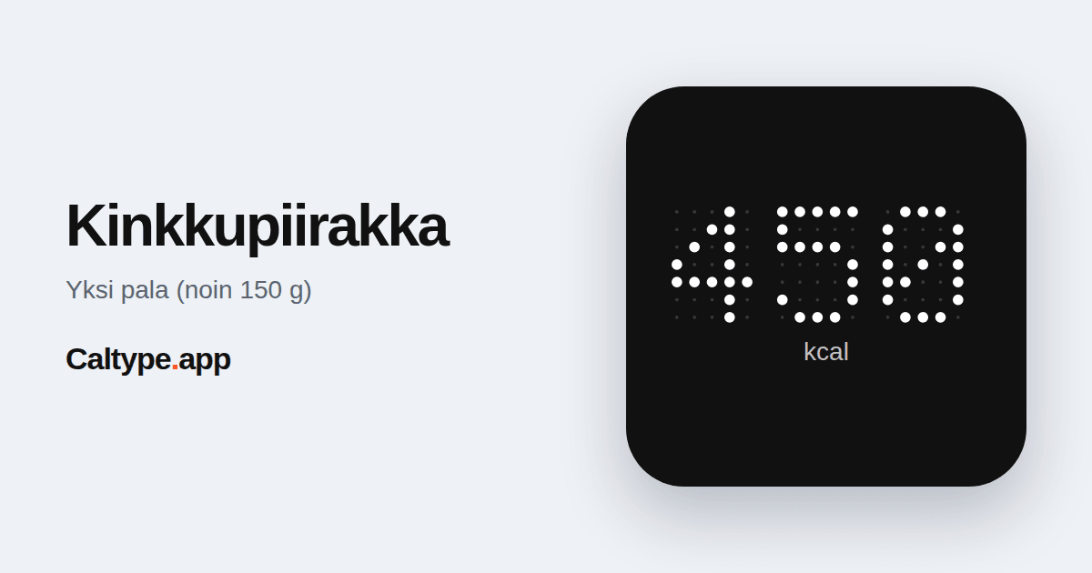 Jaa: Kinkkupiirakka