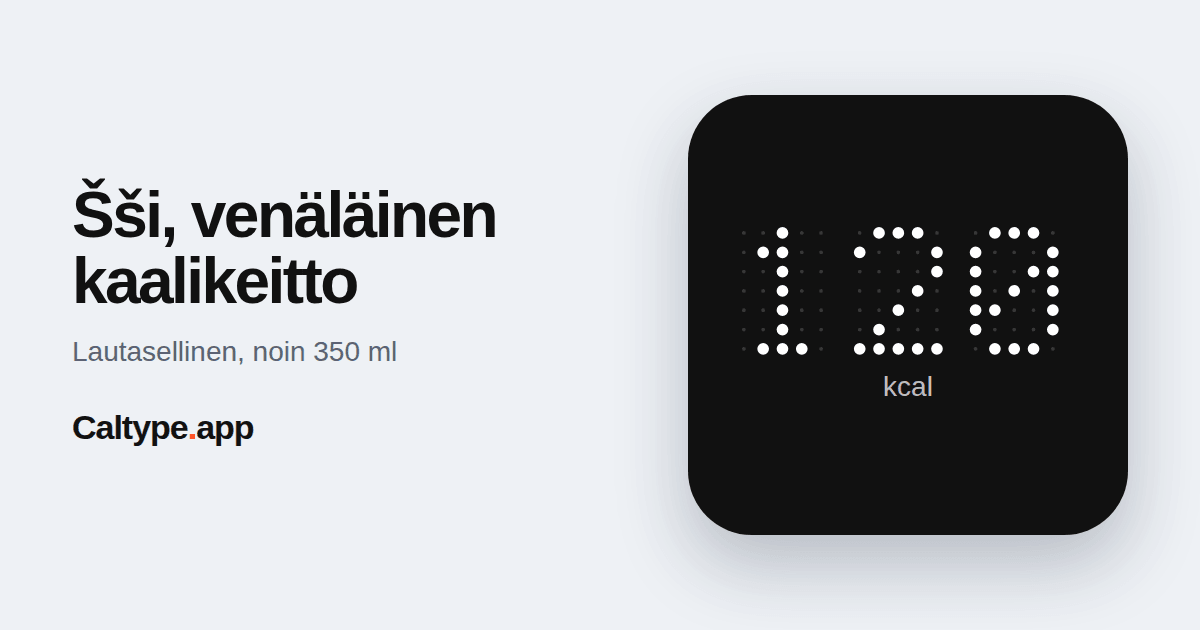 Jaa: Šši, venäläinen kaalikeitto