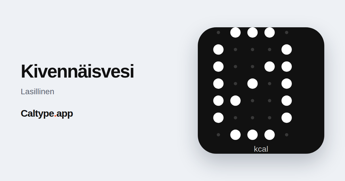 Jaa: Kivennäisvesi