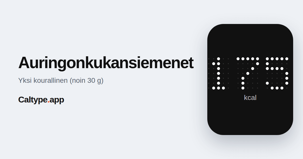 Jaa: Auringonkukansiemenet