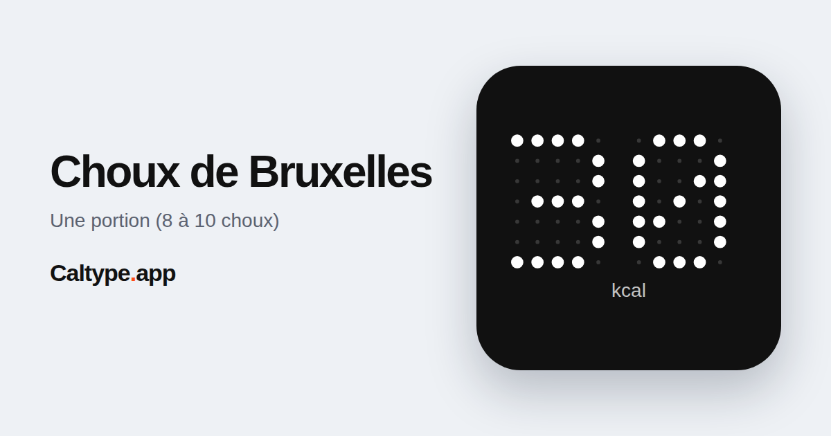 Partager: Choux de Bruxelles
