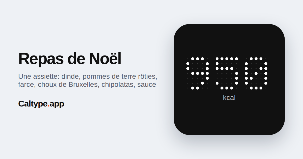 Partager: Repas de Noël