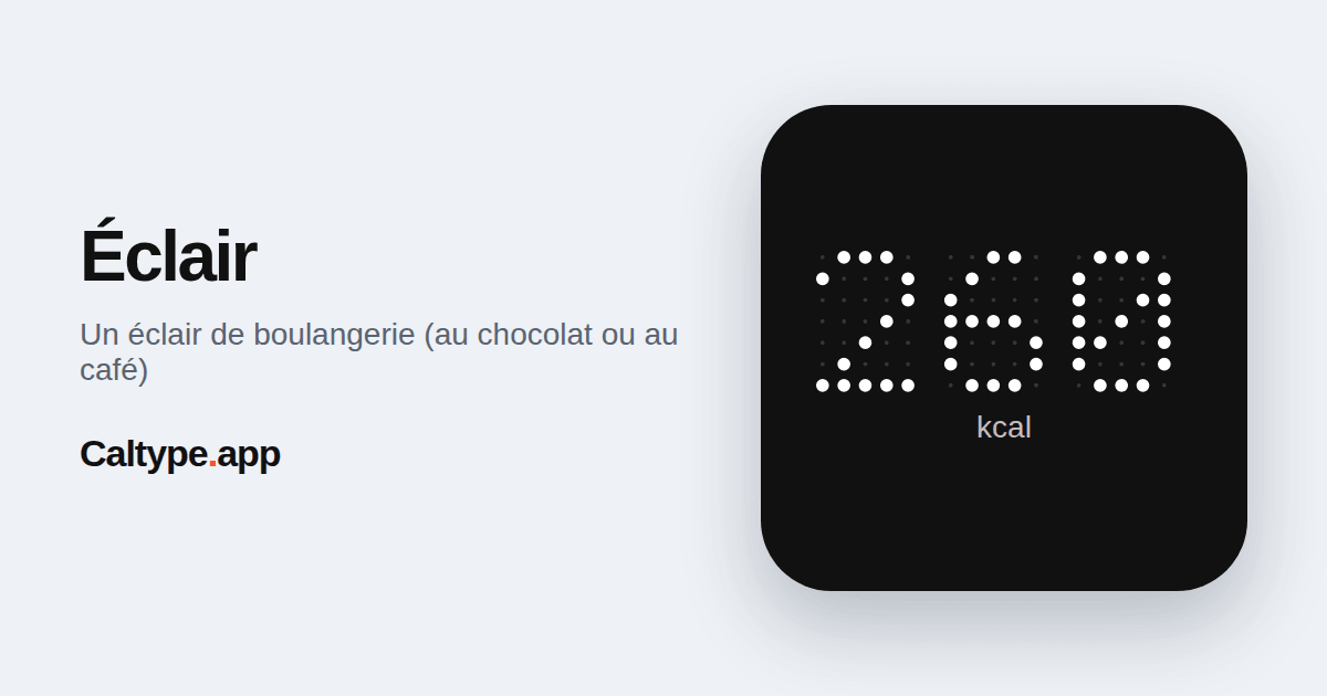 Partager: Éclair