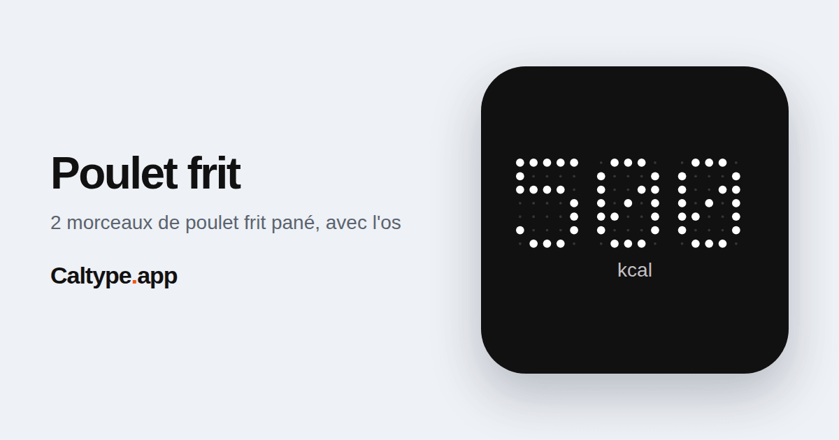 Partager: Poulet frit