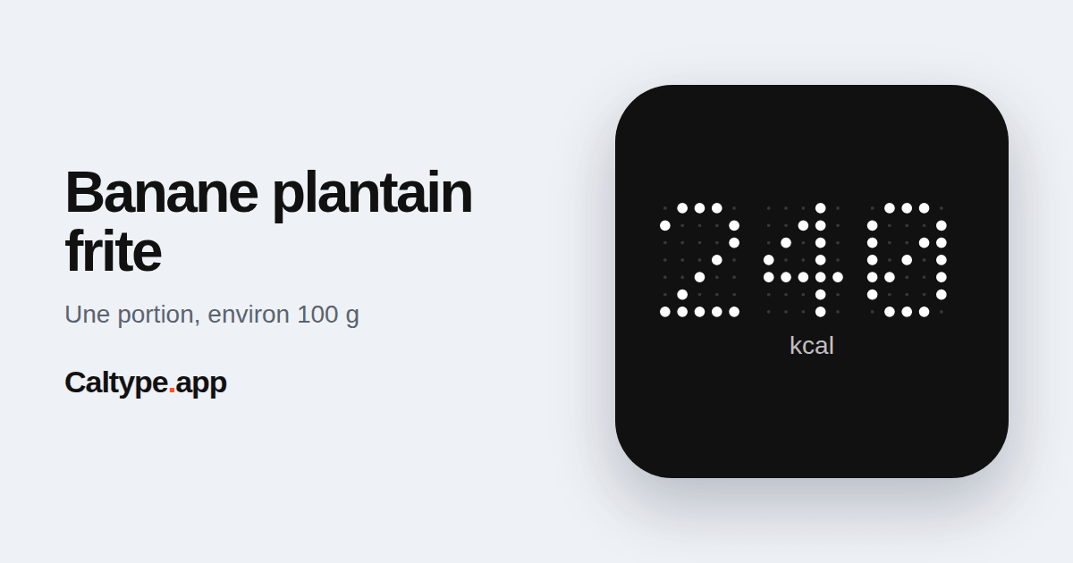 Partager: Banane plantain frite