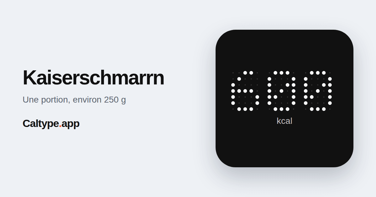 Partager: Kaiserschmarrn