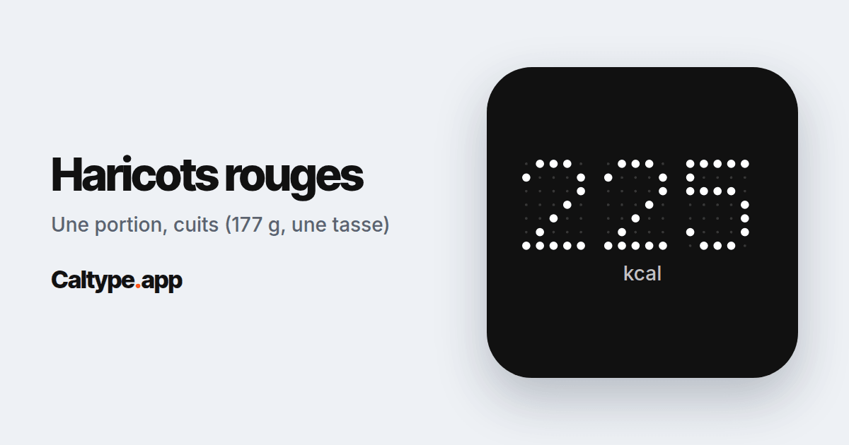 Partager: Haricots rouges
