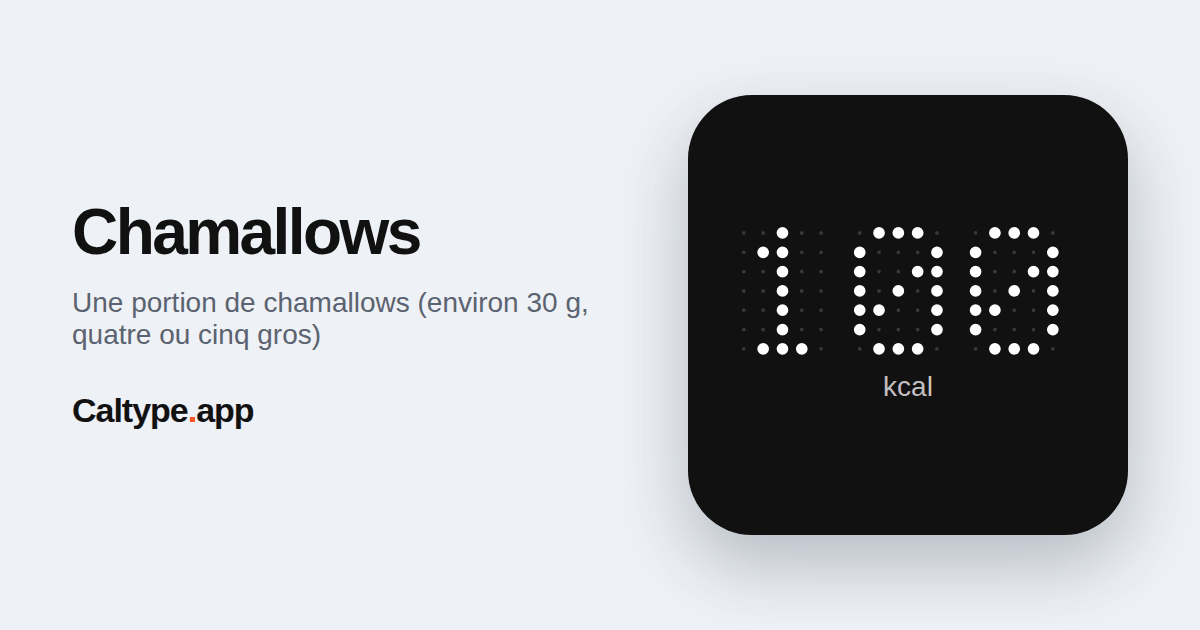 Partager: Chamallows