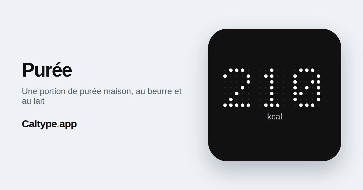 Partager: Purée