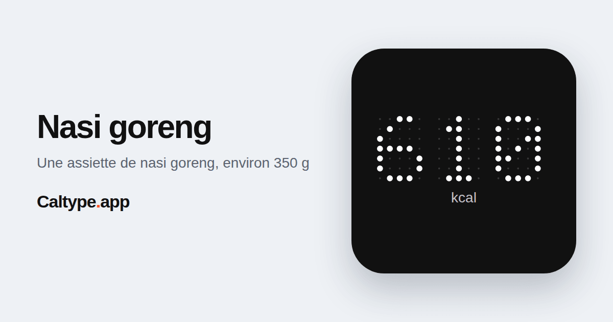 Partager: Nasi goreng