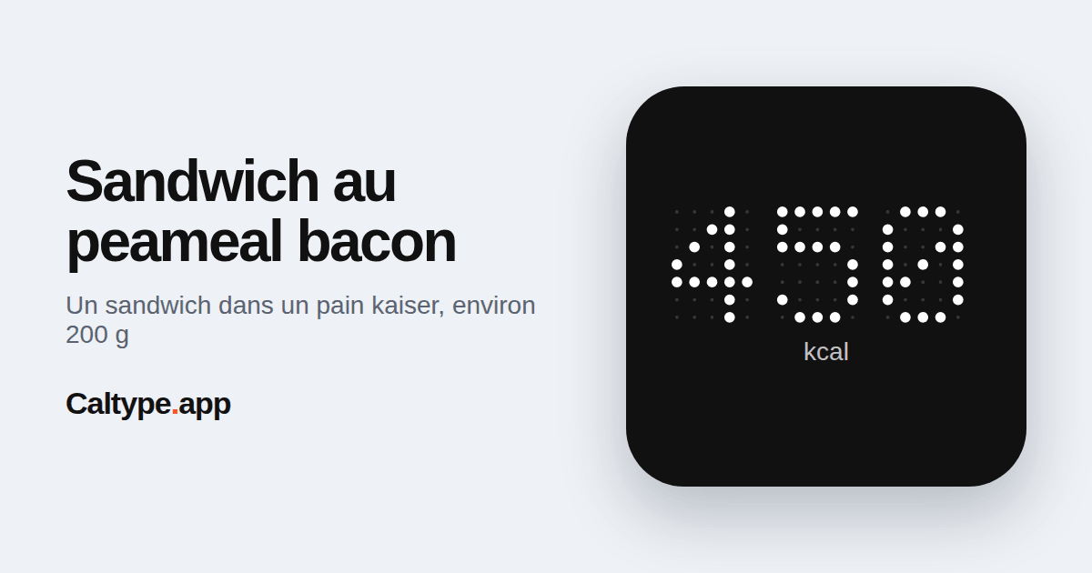 Partager: Sandwich au peameal bacon