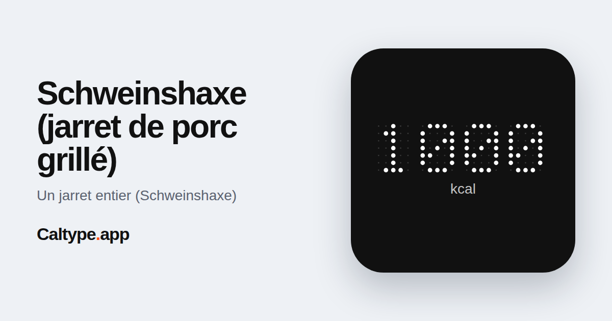 Partager: Schweinshaxe (jarret de porc grillé)