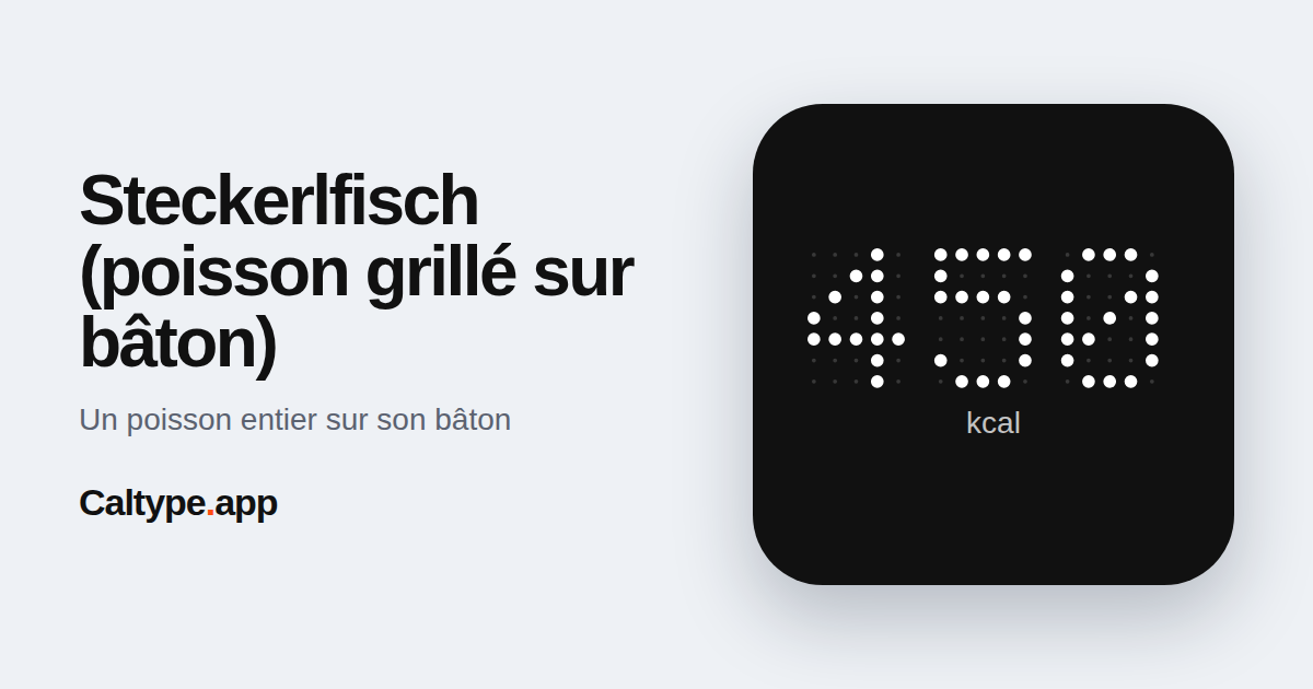 Partager: Steckerlfisch (poisson grillé sur bâton)