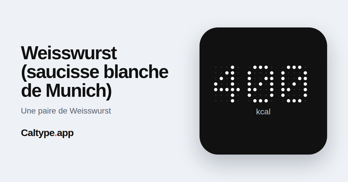 Partager: Weisswurst (saucisse blanche de Munich)