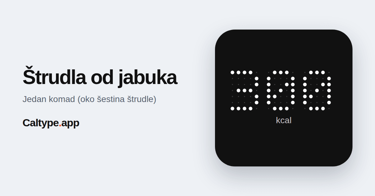 Podijeli: Štrudla od jabuka