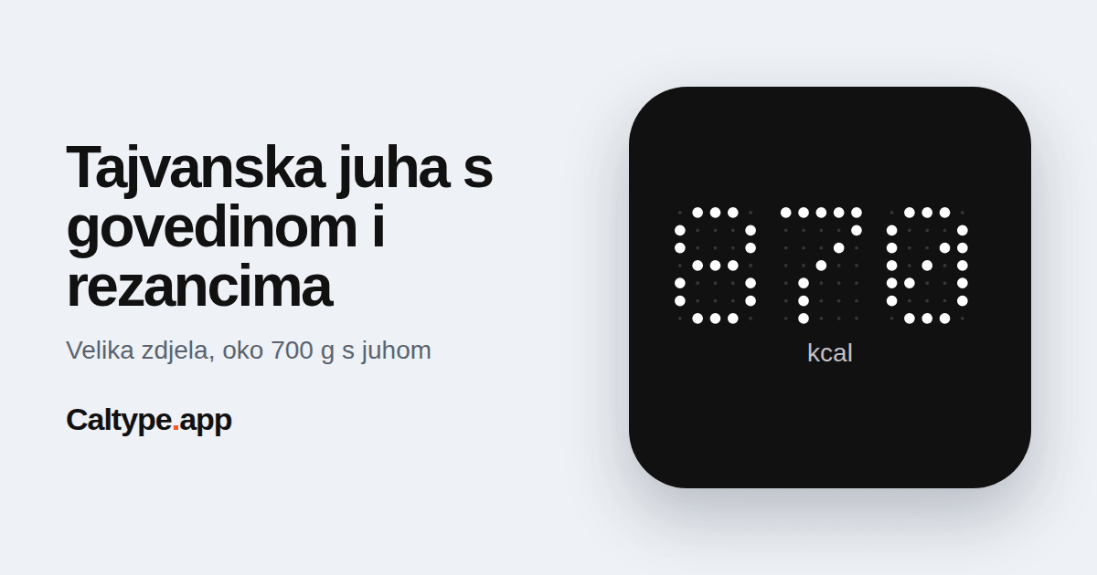 Podijeli: Tajvanska juha s govedinom i rezancima