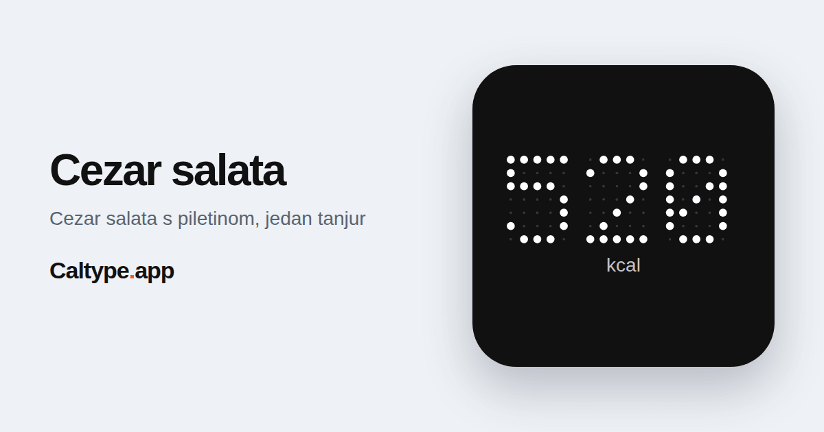 Podijeli: Cezar salata