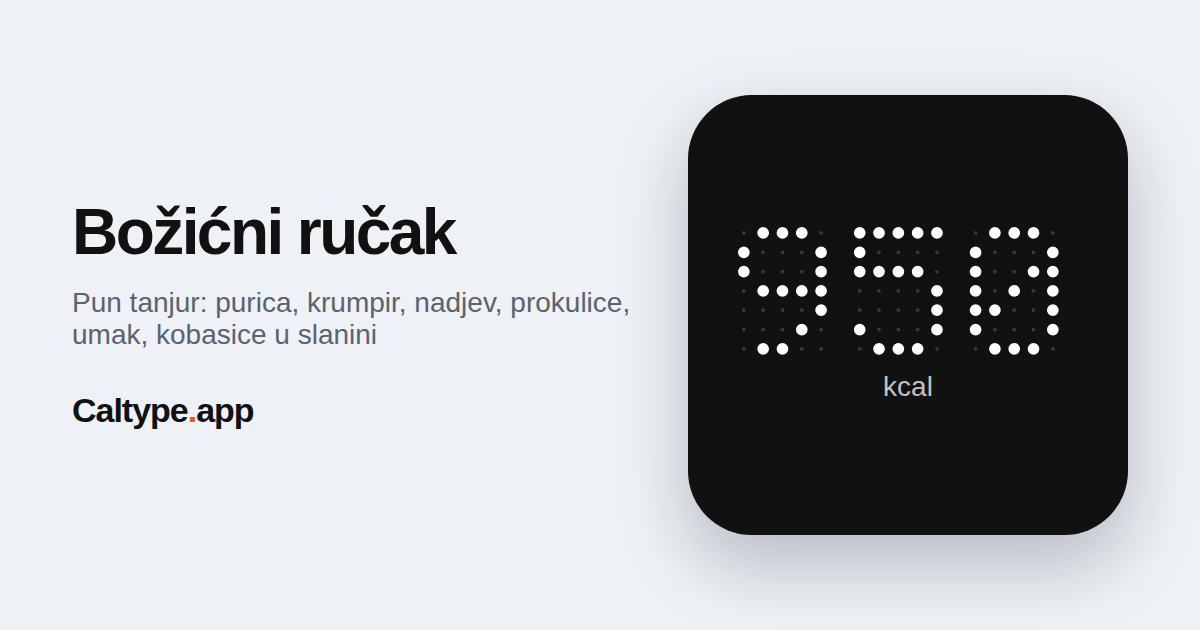 Podijeli: Božićni ručak
