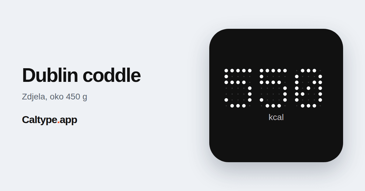 Podijeli: Dublin coddle