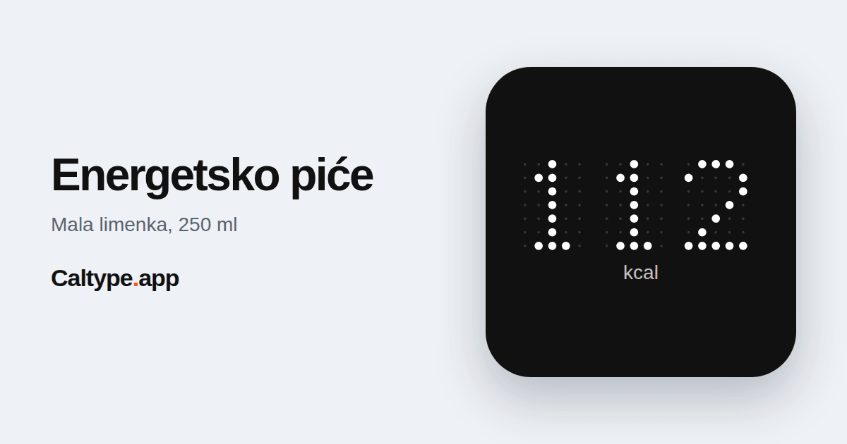 Podijeli: Energetsko piće