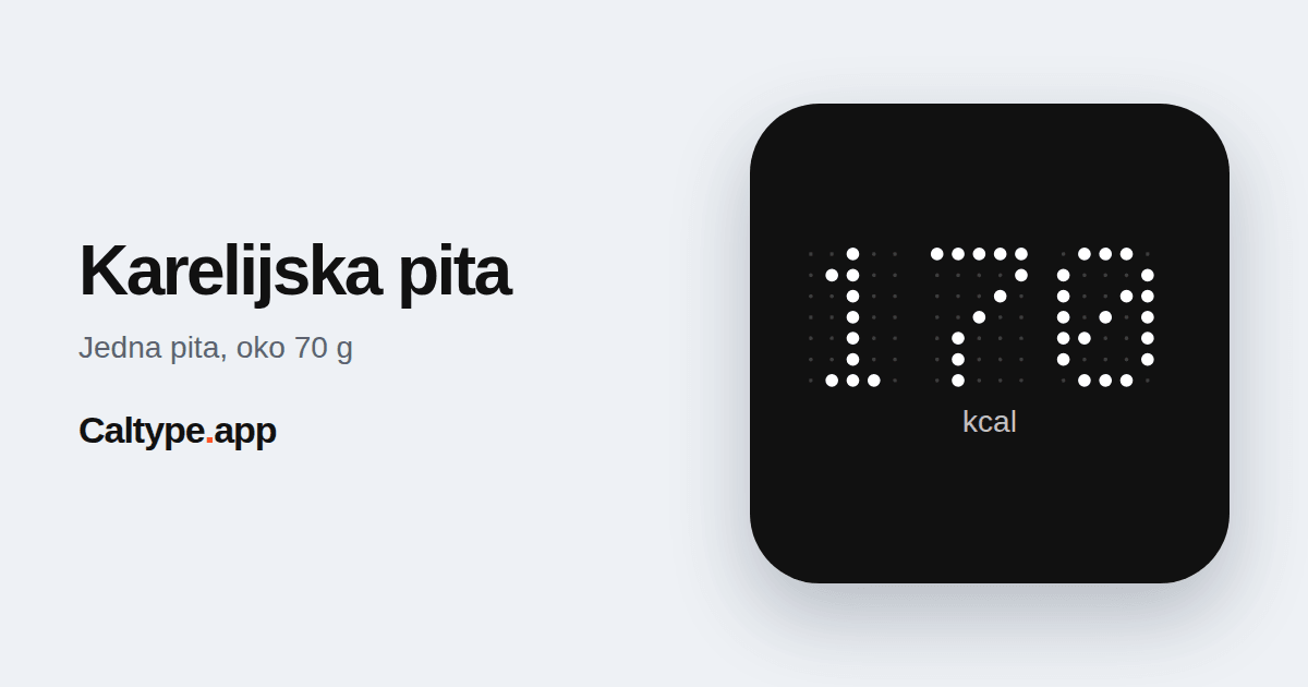 Podijeli: Karelijska pita