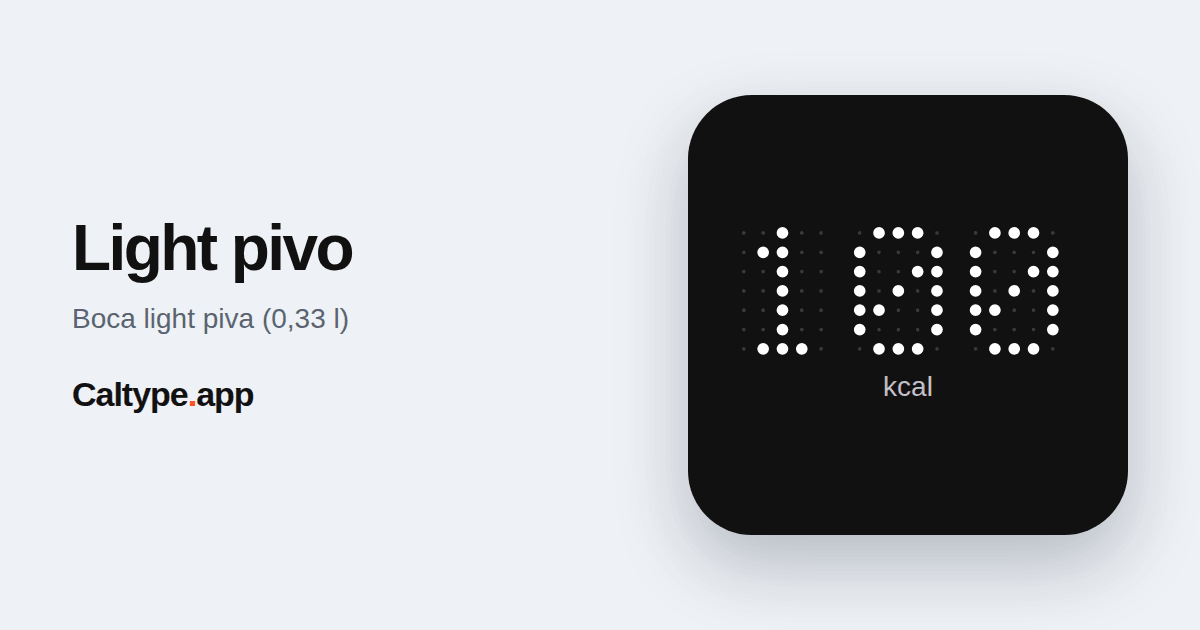Podijeli: Light pivo