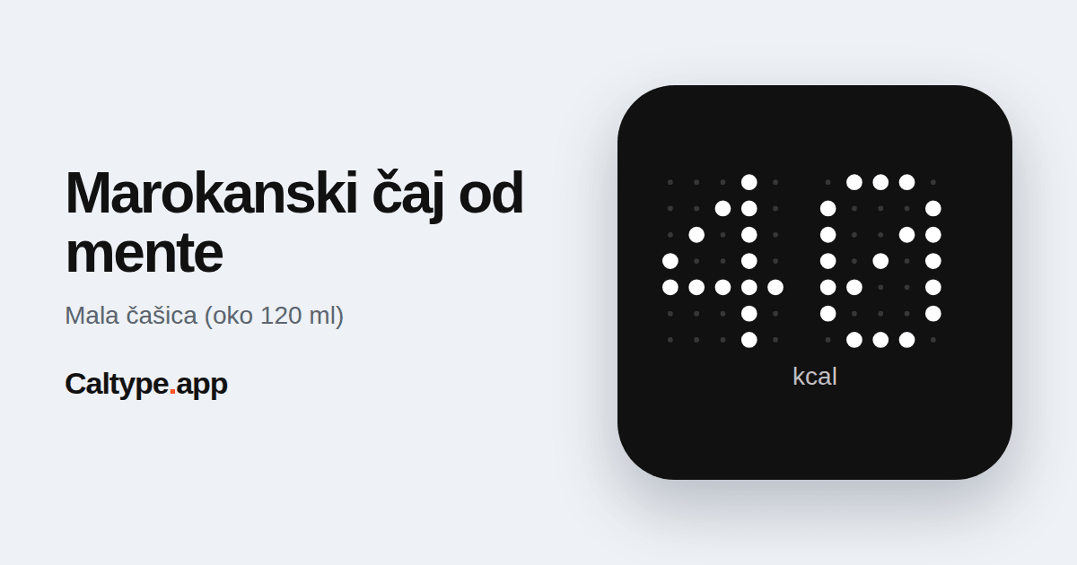 Podijeli: Marokanski čaj od mente