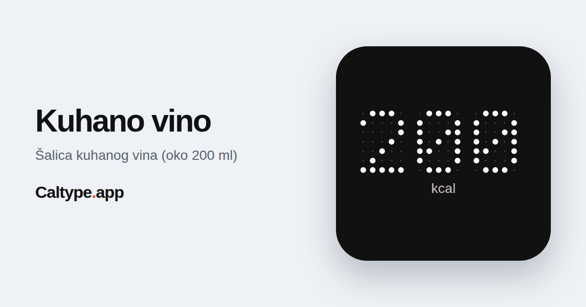Podijeli: Kuhano vino