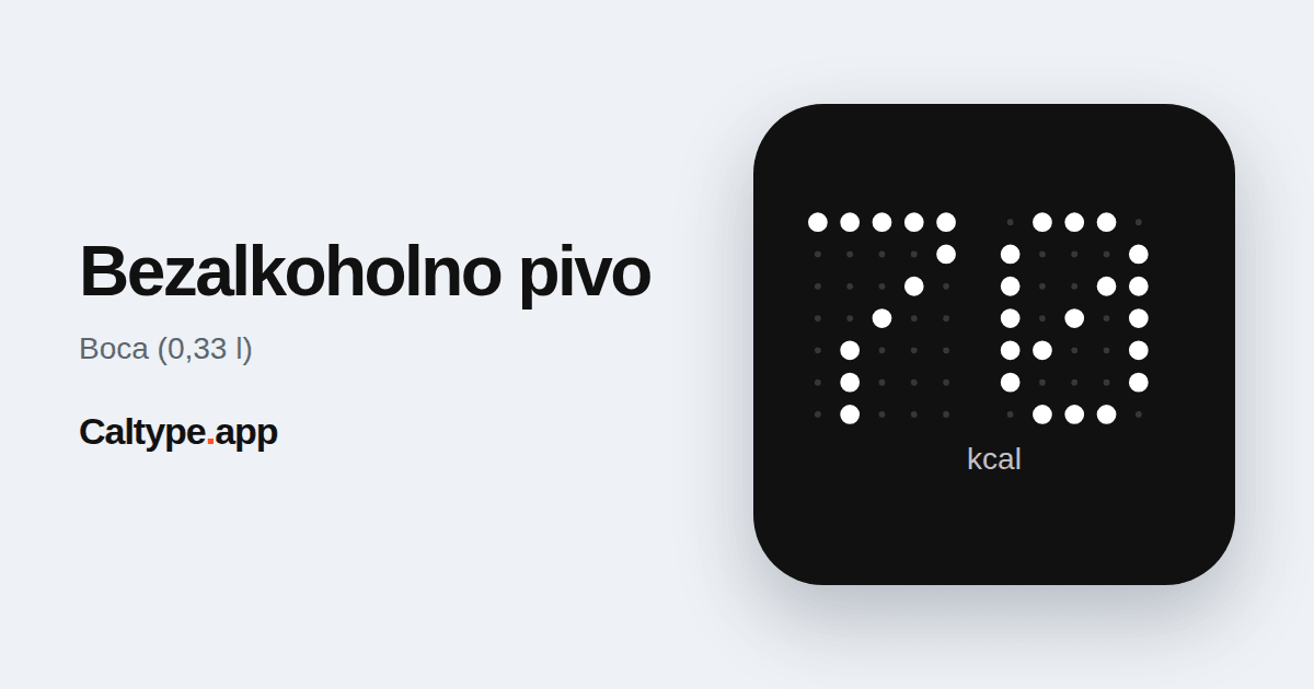 Podijeli: Bezalkoholno pivo