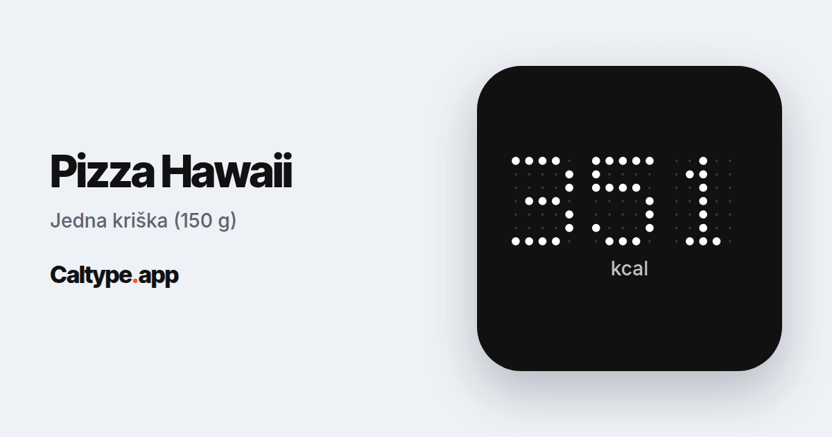 Podijeli: Pizza Hawaii