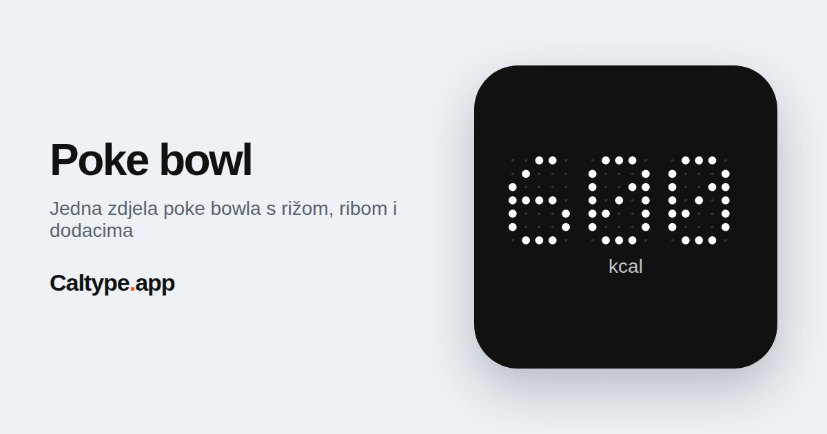 Podijeli: Poke bowl
